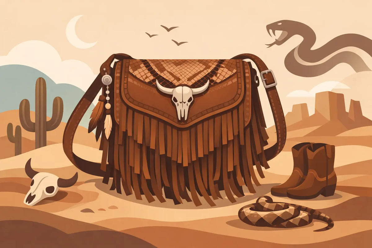 Western Fringe Crossbody Bag Style That Bites