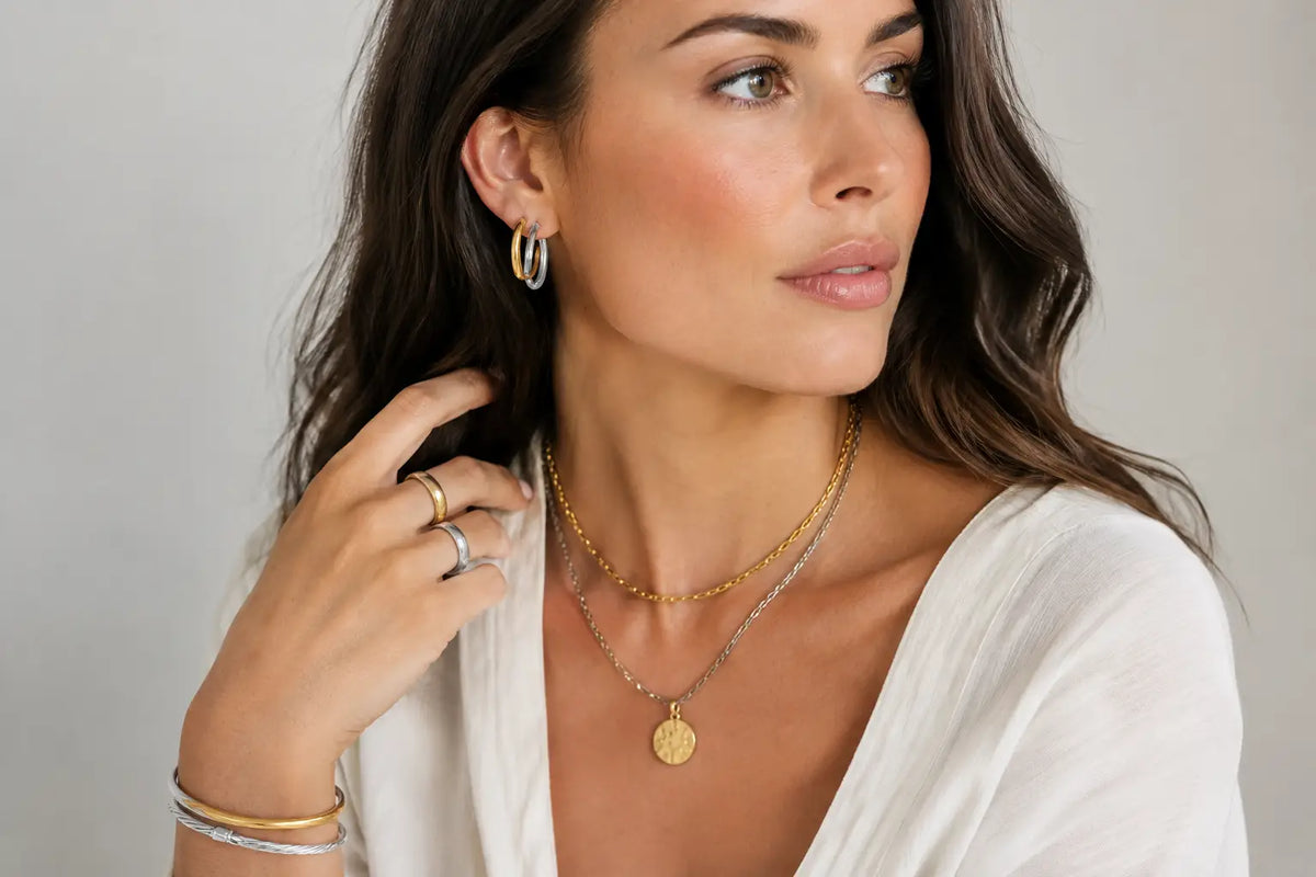 Guide to Mixing Jewelry Metals With Attitude
