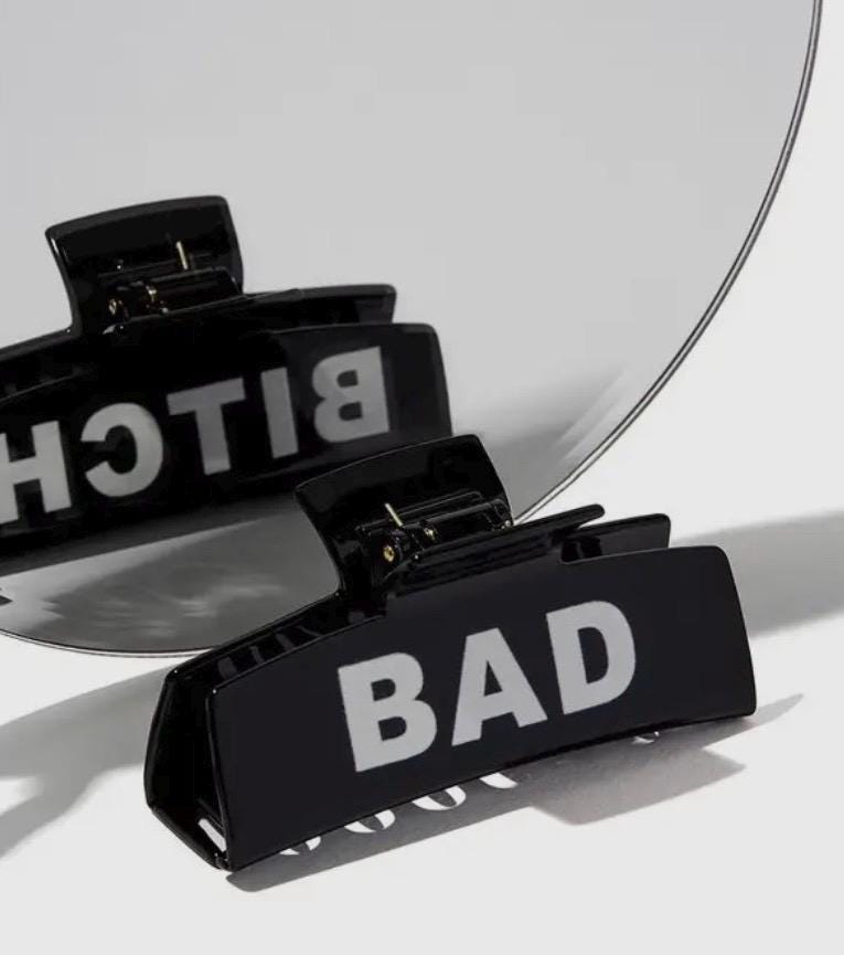 Bad Bitch Claw Clip: Strong Everyday Clip in Solid or Checkered