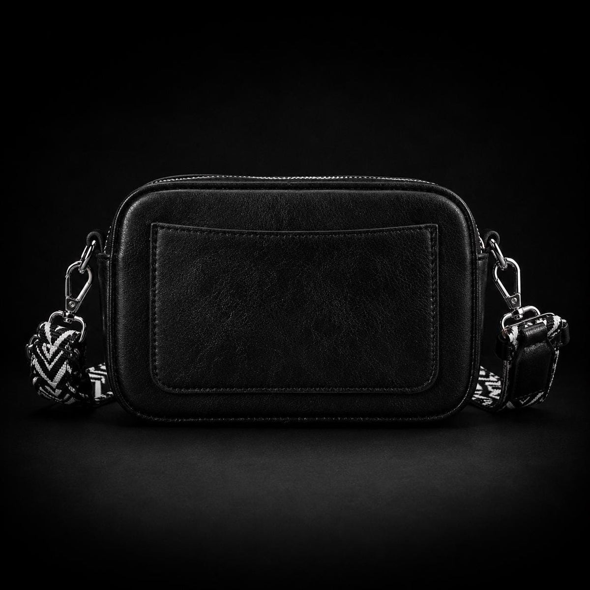 Studded Faux Leather Crossbody Bag, Rock Style Shoulder Purse, Punk Alt Fashion