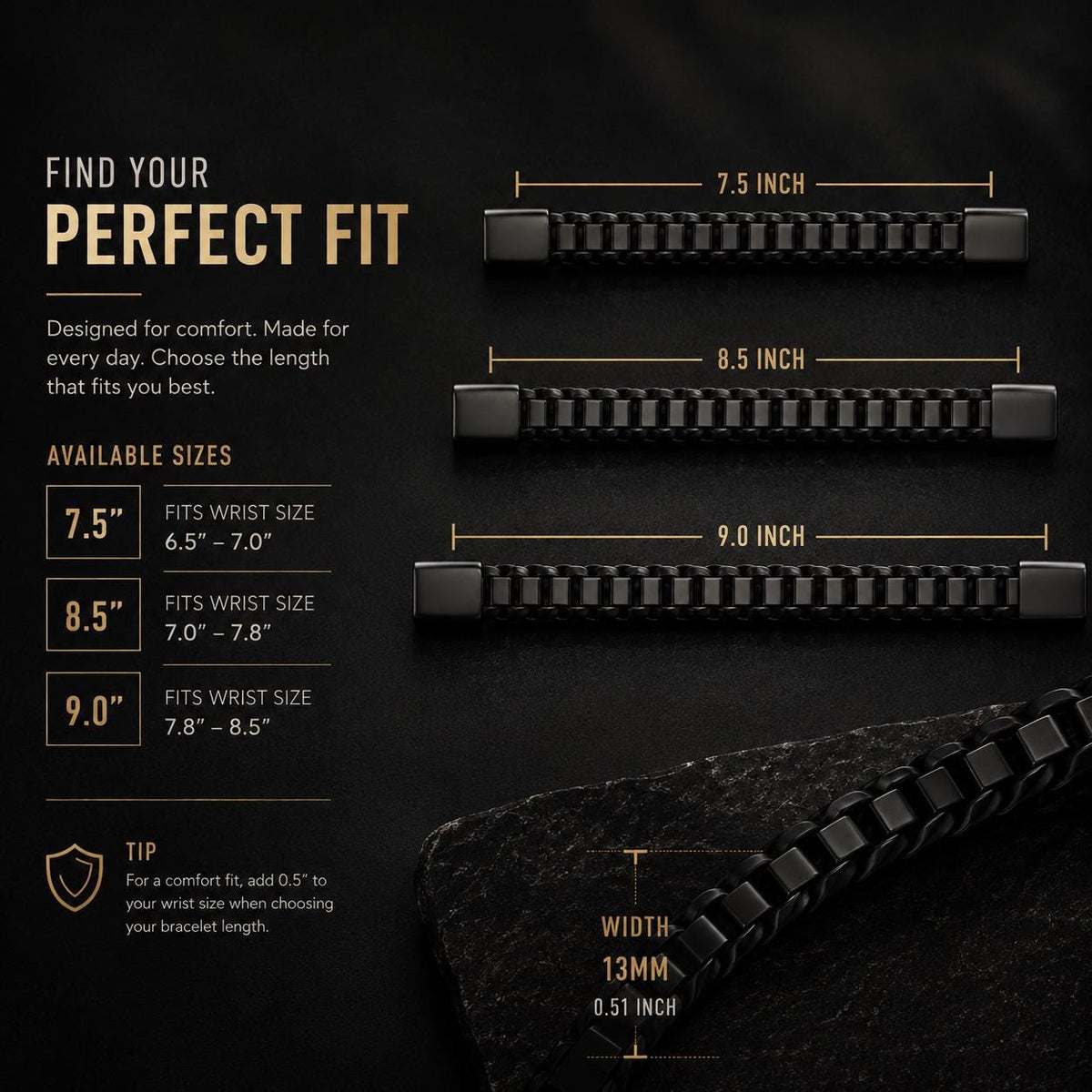 Men's Leather Bracelet, Stainless Steel Magnetic Clasp, 13mm Braided Faux Leather, Gold Silver or Black, Everyday Men's Jewelry