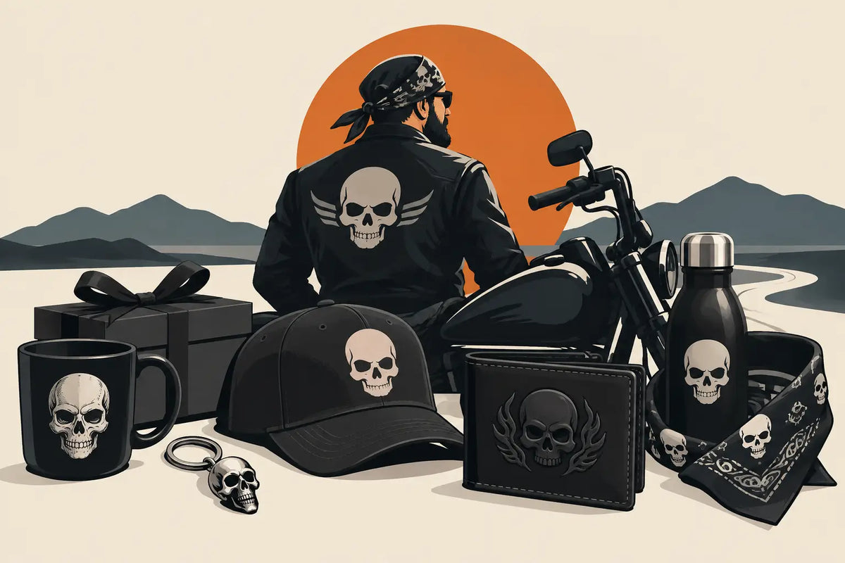 12 Skull Gifts for Bikers With Zero Boring Energy