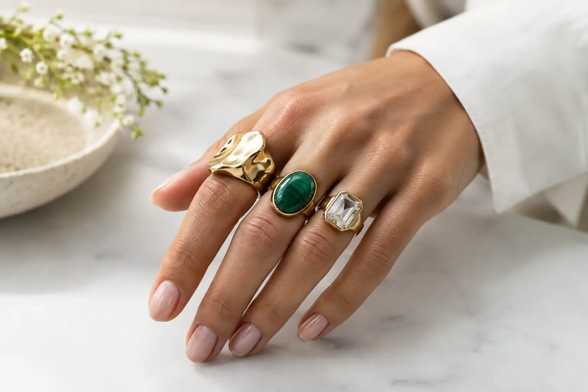 Statement Rings That Refuse to Behave, Daily