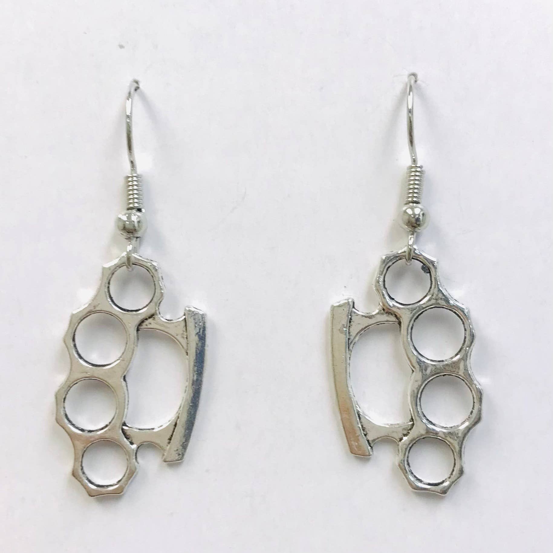 womens brass knuckle earring for her