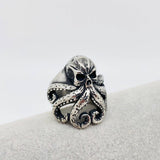 Kraken Skull Stainless Steel Men's Ring