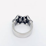 Stainless Steel Double Fist Ring