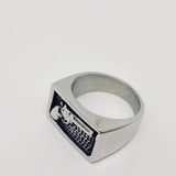 Pistol-style Men's Motorcycle Ring