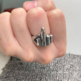 'Fuck' Men's Stainless Steel Ring - MJ/MR