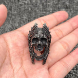 Blackening Stainless Steel Skull Ring