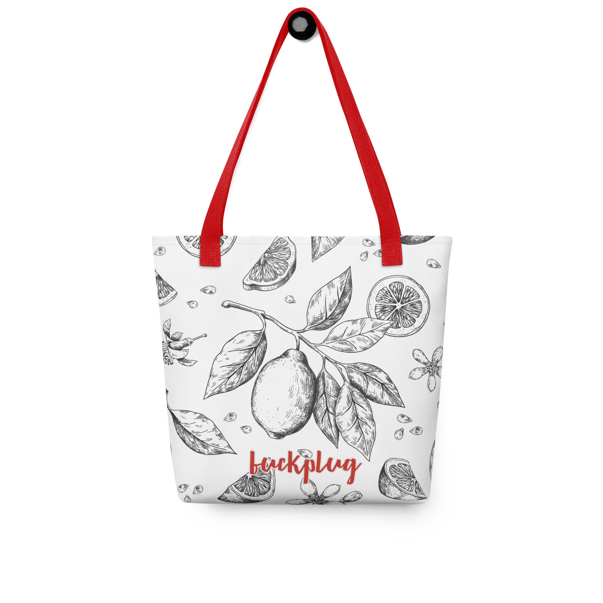 Fuckplug Fruit Pattern Tote bag