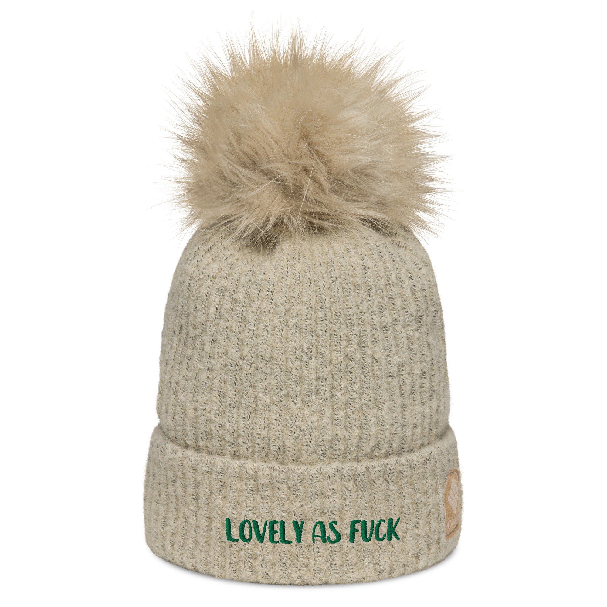 Lovely AF Columbia Pom-Pom Beanie