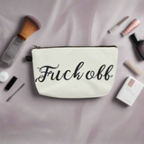 Bold Makeup Pouch - F*** Off Cosmetic Bag