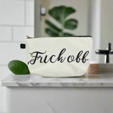 Bold Makeup Pouch - F*** Off Cosmetic Bag