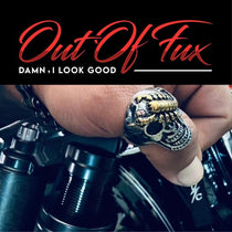 Titanium Skull Ring: Stainless Steel Scorpion Biker Jewelry