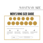 HD or MC Stainless Steel Biker Ring in Gold or Silver Finish