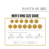 HD or MC Stainless Steel Biker Ring in Gold or Silver Finish