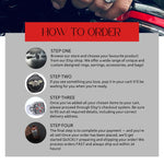 Gothic Skull Wallet: Black Faux Leather Biker Punk Style