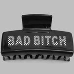 Bad Bitch Claw Clip: Strong Everyday Clip in Solid or Checkered