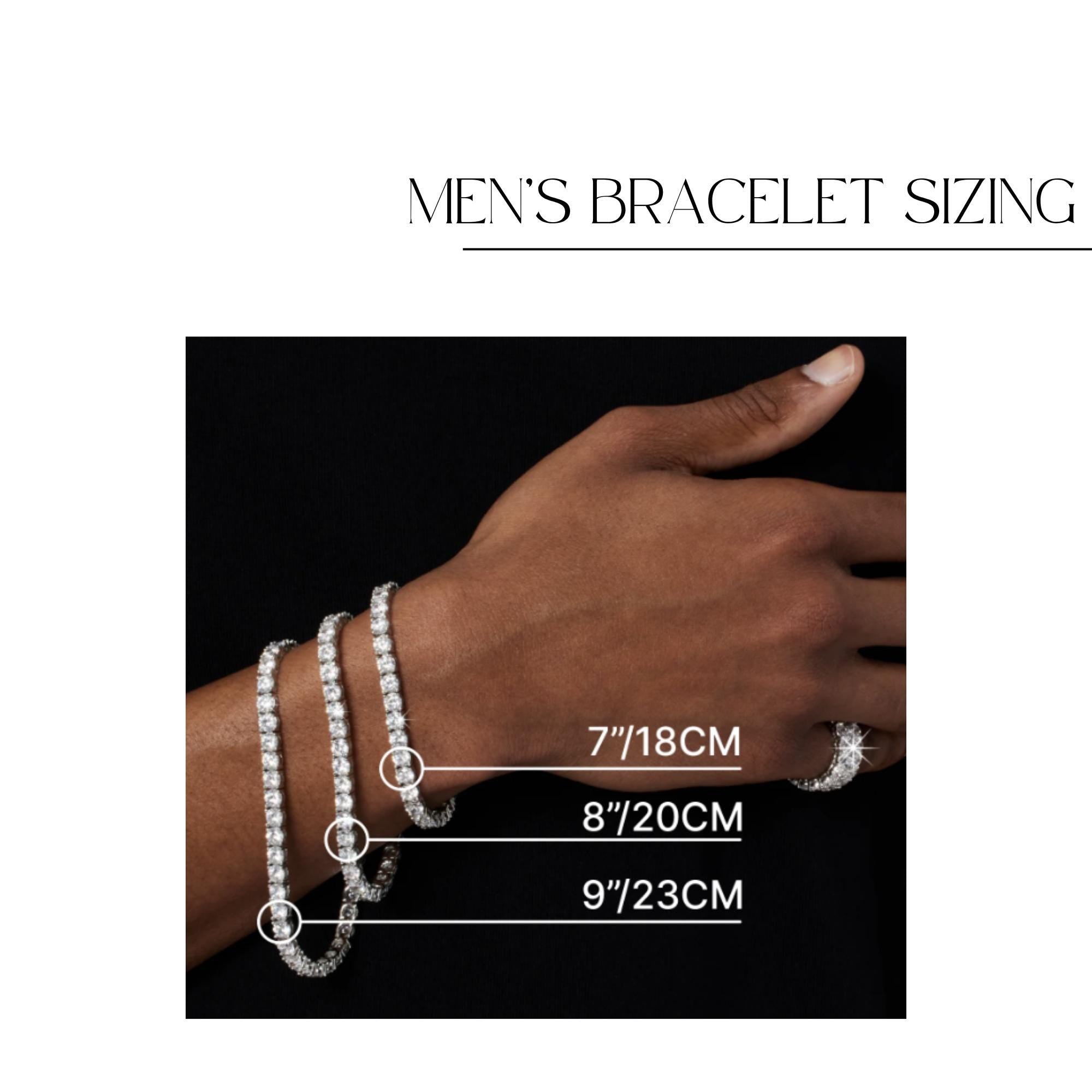 Antique Silver Biker Chain Bracelet: Rugged Gift for Men