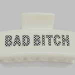 Bad Bitch Claw Clip: Strong Everyday Clip in Solid or Checkered