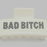 Bad Bitch Claw Clip: Strong Everyday Clip in Solid or Checkered