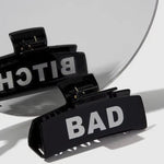 Bad Bitch Claw Clip: Strong Everyday Clip in Solid or Checkered