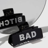 Bad Bitch Claw Clip: Strong Everyday Clip in Solid or Checkered