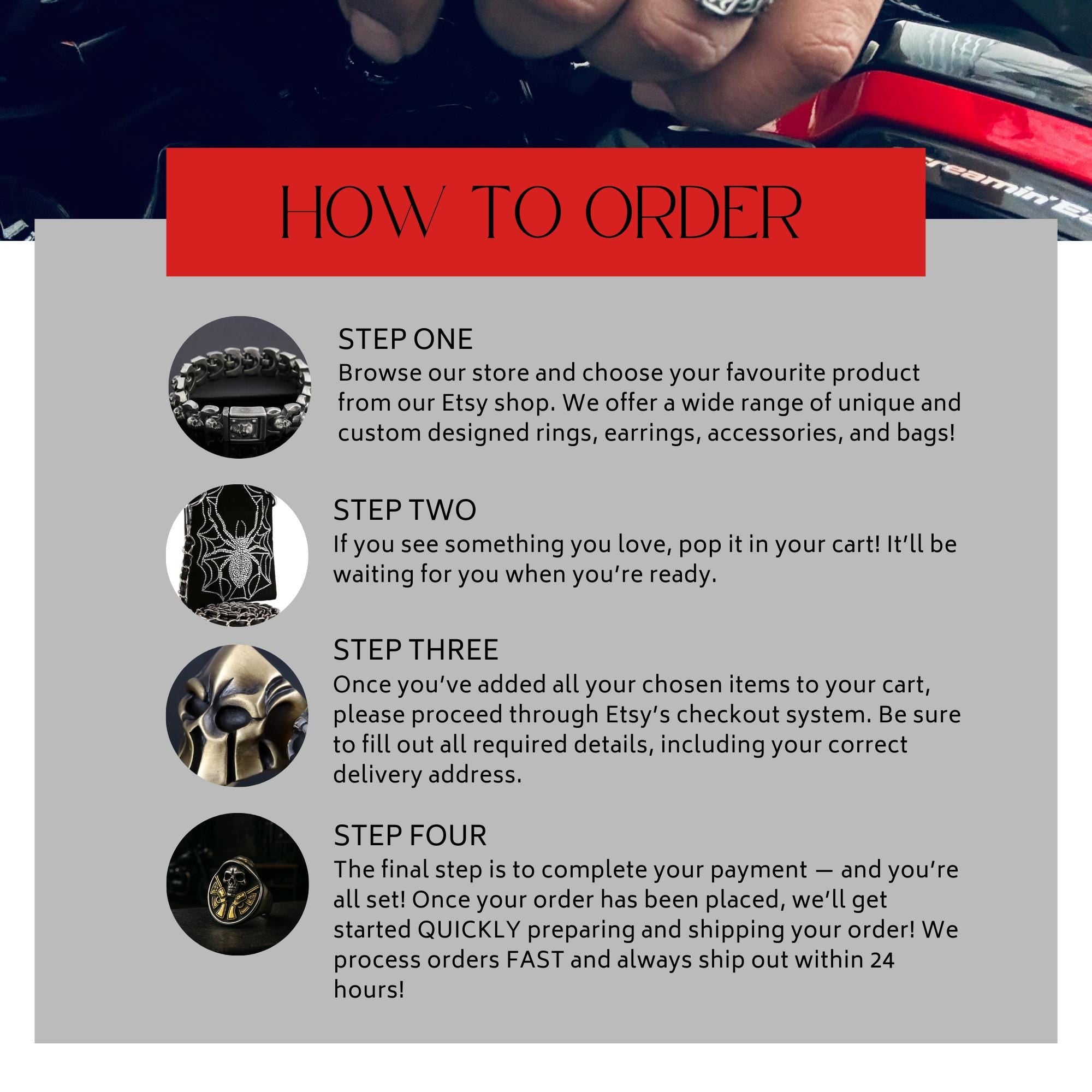 Fuck Surgical Steel Statement Ring: Bold Attitude Jewelry for Biker Men and Women