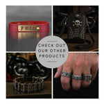 Gothic Skull Crossbody Bag, Studded Messenger Purse for Concert and Alternative Style