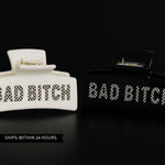 Bad Bitch Claw Clip: Strong Everyday Clip in Solid or Checkered