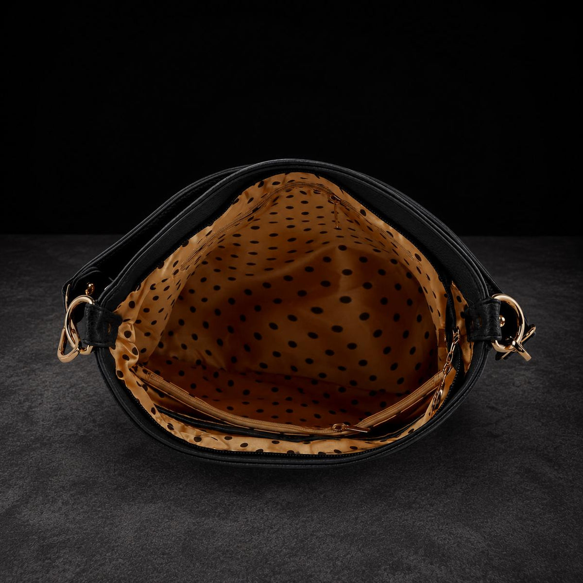 Leopard Rhinestone Crossbody Purse: Black Glam Statement Bag for Women