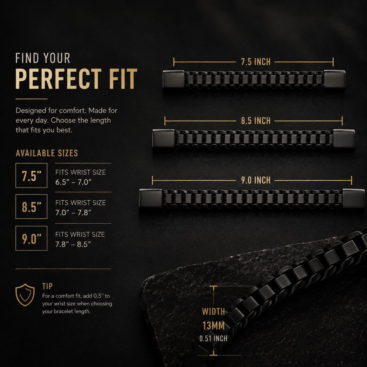 Men's Leather Bracelet, Stainless Steel Magnetic Clasp, 13mm Braided Faux Leather, Gold Silver or Black, Everyday Men's Jewelry