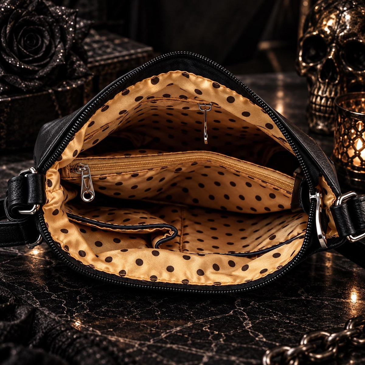 Leopard Rhinestone Purse and Wallet Set, Sparkly Tote Bag with Matching Zip Wallet, Glam Statement Handbag Set